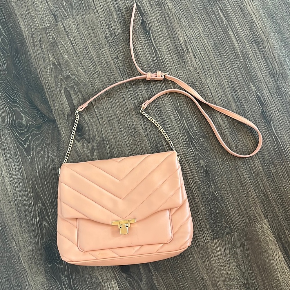 Coral crossbody